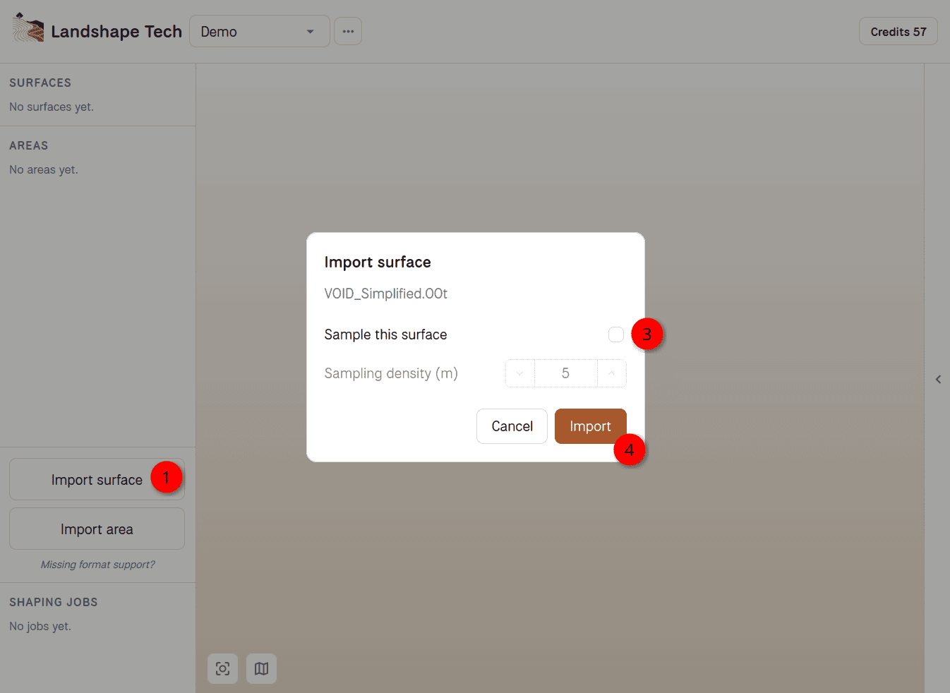 import surface